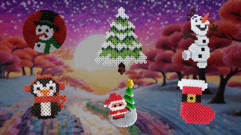 Kerst Strijkkralen