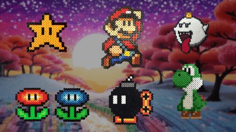 Super Mario Strijkkralen