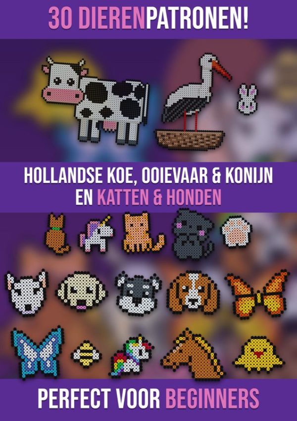 Dieren strijkkralen patronen Basis
