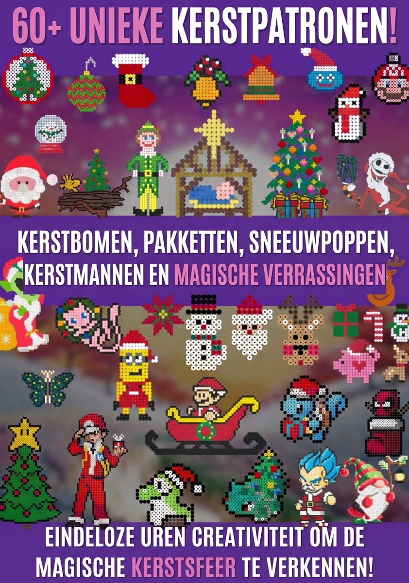 60+ Kerst Strijkkralen Patronen