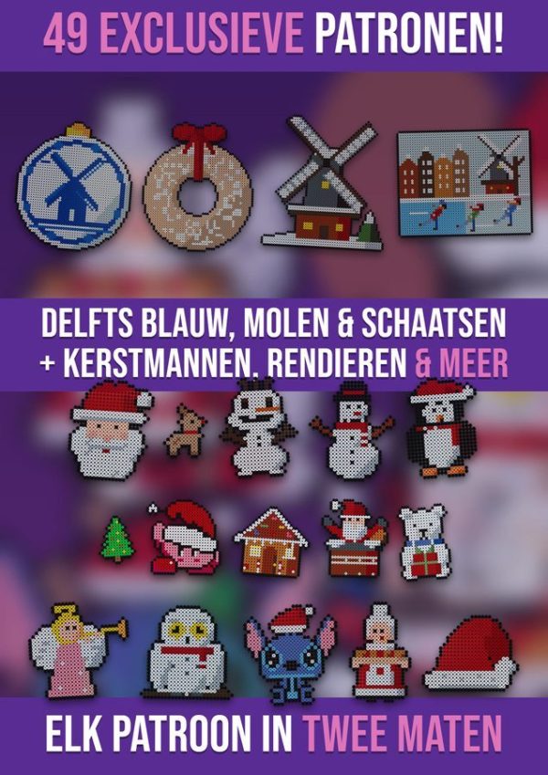 Kerst strijkkralen patronen Compleet