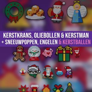 Kerst strijkkralen patronen – principal