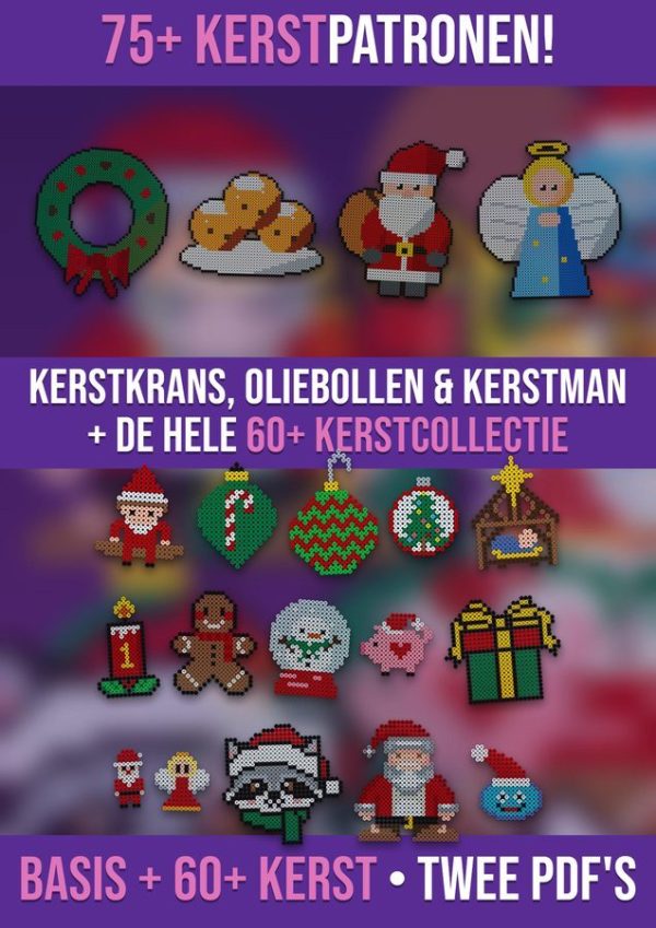 Kerst strijkkralen patronen Standaard